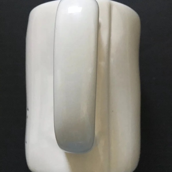 Rae Dunn By Magenta I NEED MY CAFFEINE White Ceramic Large Cup Mug Coffee Tea - Picture 4 of 7